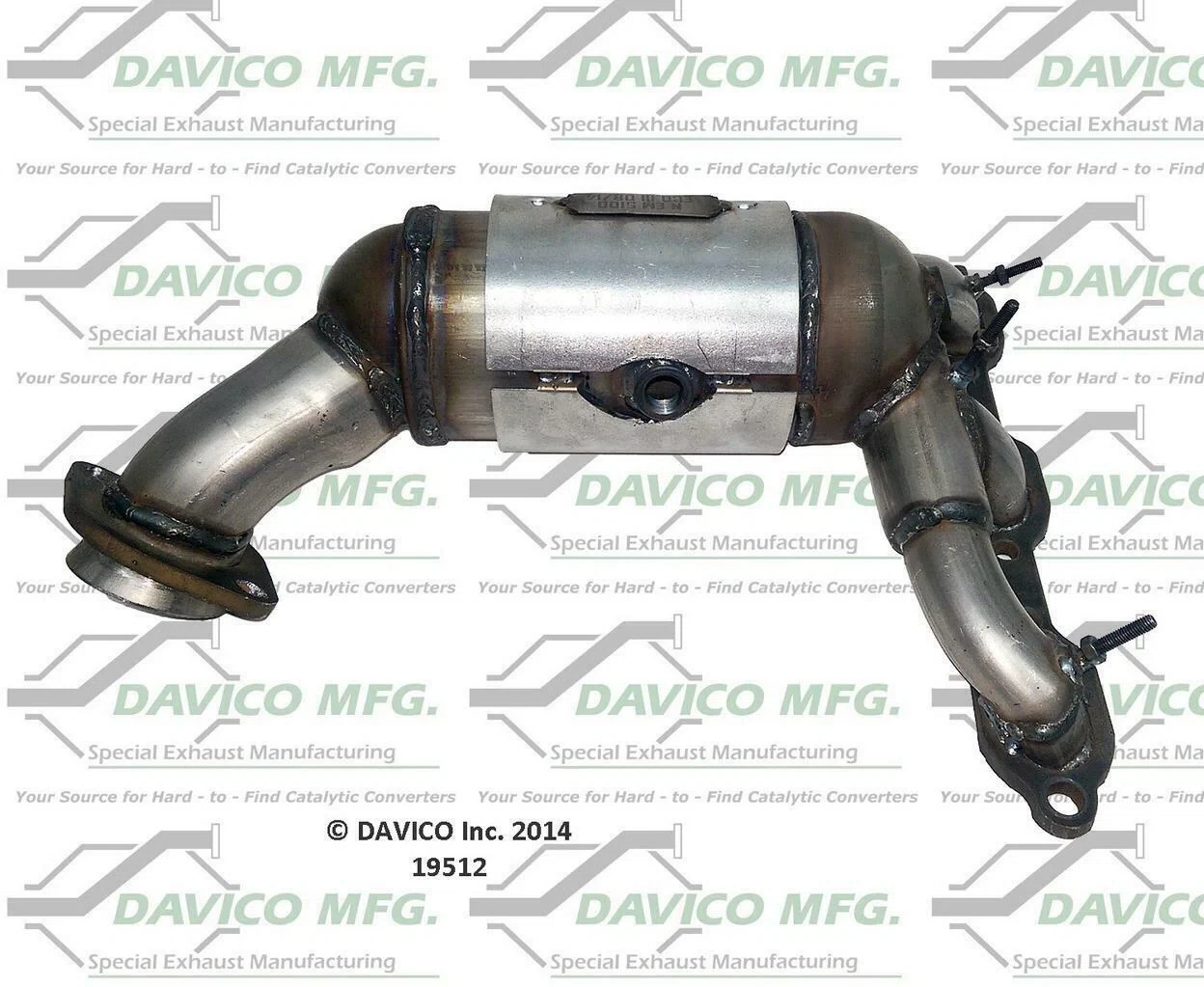 2007-2008 Chrysler Pacifica Catalytic Converter 19512
